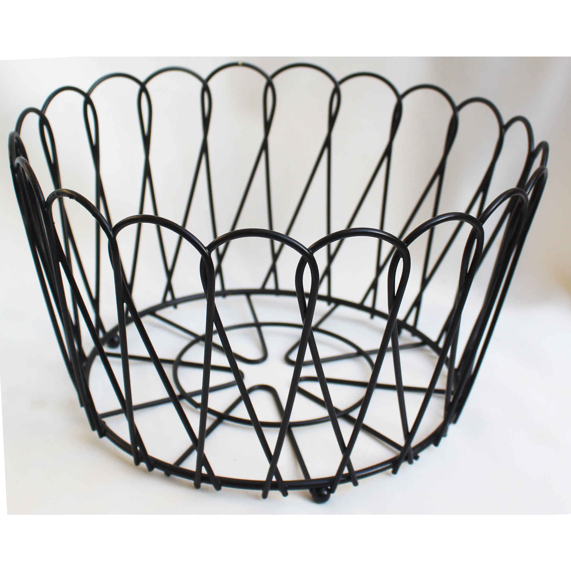 Metal Wire Storage Fruit Basket Model Tears