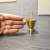 Persian Brass Mortar & Pestle Traditional Model Hoda