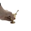 Persian Brass Mortar & Pestle for Grinding & Pounding Spices Model Neda