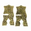 Foldable Brass Quran Rehal Stand Holder with Engraved Deign