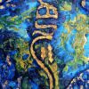 Original Persian Calligraphy Acrylic Art Painting on Canvas by Danial Bakhshy