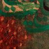 Original Persian Calligraphy Acrylic Art Painting on Canvas by Daniel Bakshi