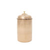 Persian Copper Canister Jar Handcrafted Hammered Set of 3