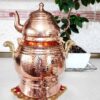Persian Copper Double Teapot Hammered Abnus