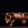Persian Copper Footed Serving Tray Traditional Hammered Model Nafiseh