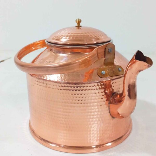 Persian Copper Tea Kettle Durable Stovetop Traditional Hammered Nancy