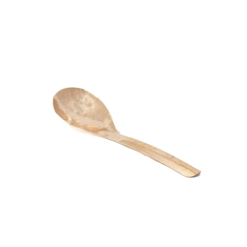 Persian Copper Nut Spoon Hammered Model Babak