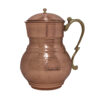 Persian Copper Pitcher Hammered with Lid & Handle Model Gulzar