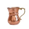 Persian Copper Pitcher with Brass Handle Hammered & Handcrafted