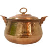 Persian Copper Stock Pot - Hammered & Handmade Arsam