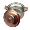 Persian Copper Stock Pot - Traditional Hammered Cooking Model Khosrow