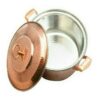 Persian Copper Stock Pot - Traditional Hammered Cooking Style Sepehr