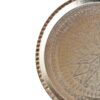 Persian Copper Serving Tray Hammered Traditional Hand Engraved