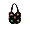 Handwoven Crochet Tote Bag with Chamomile Design