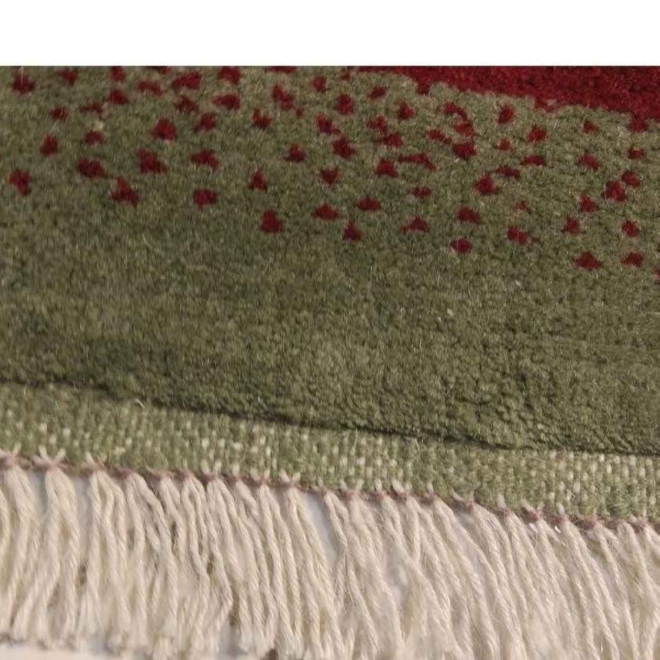 Persian Gabbeh Rug with Wool Handwoven in Fars Animal Motifs