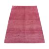 Persian Gabbeh Rug with Wool Handwoven in Iran Red