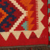 Persian Kilim Rug with Wool Handwoven in Isfahan Qashqai Red