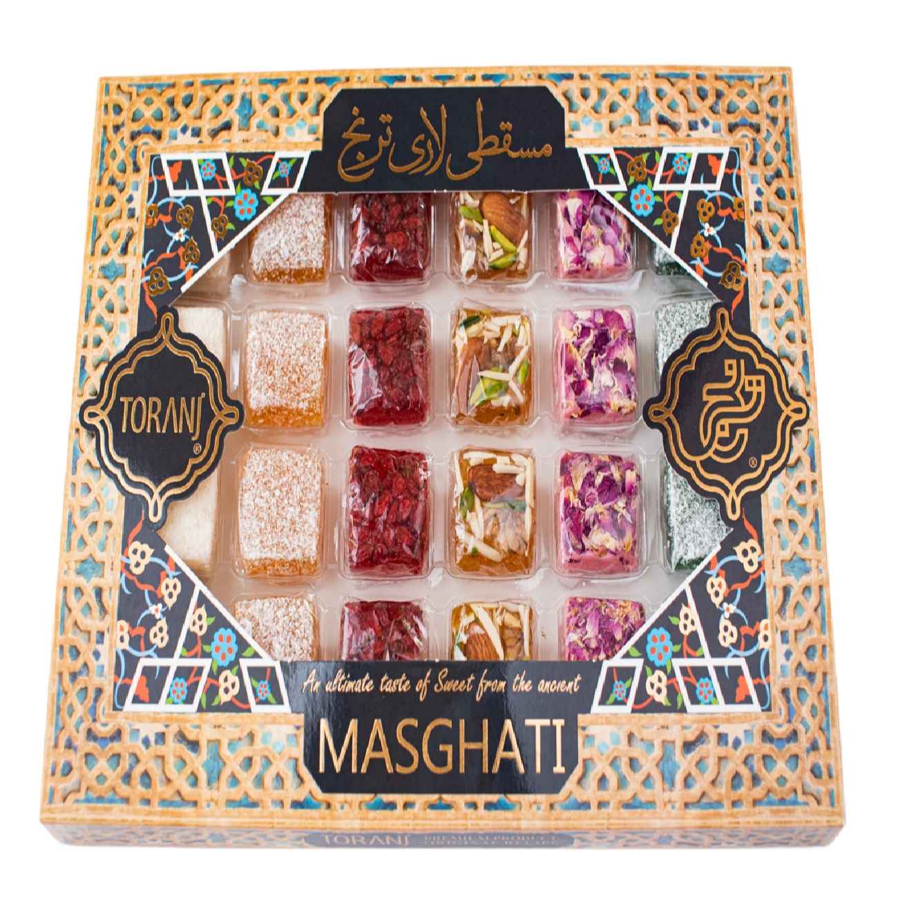Persian Lari Masghati Halva with Mixed Flavor Suitable for Gifting (5x)