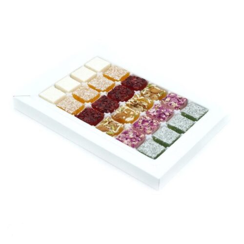 Persian Lari Masghati Halva with Mixed Flavor Suitable for Gifting 400 gr, (5x)