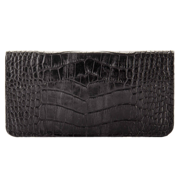 Persian Leather Long Wallet with Embossed Design