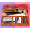 Persian Leather Long Wallet with Embossed Design