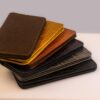 Persian Leather Long Wallet with Embossed Design