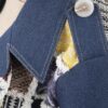 Persian Loose Fit Manto for Women with Patchwork Design