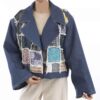 Persian Loose Fit Manto for Women with Patchwork Design