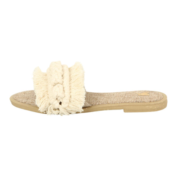 Macrame Boho Chic Flat Slippers for Women