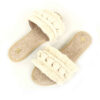 Macrame Boho Chic Flat Slippers for Women