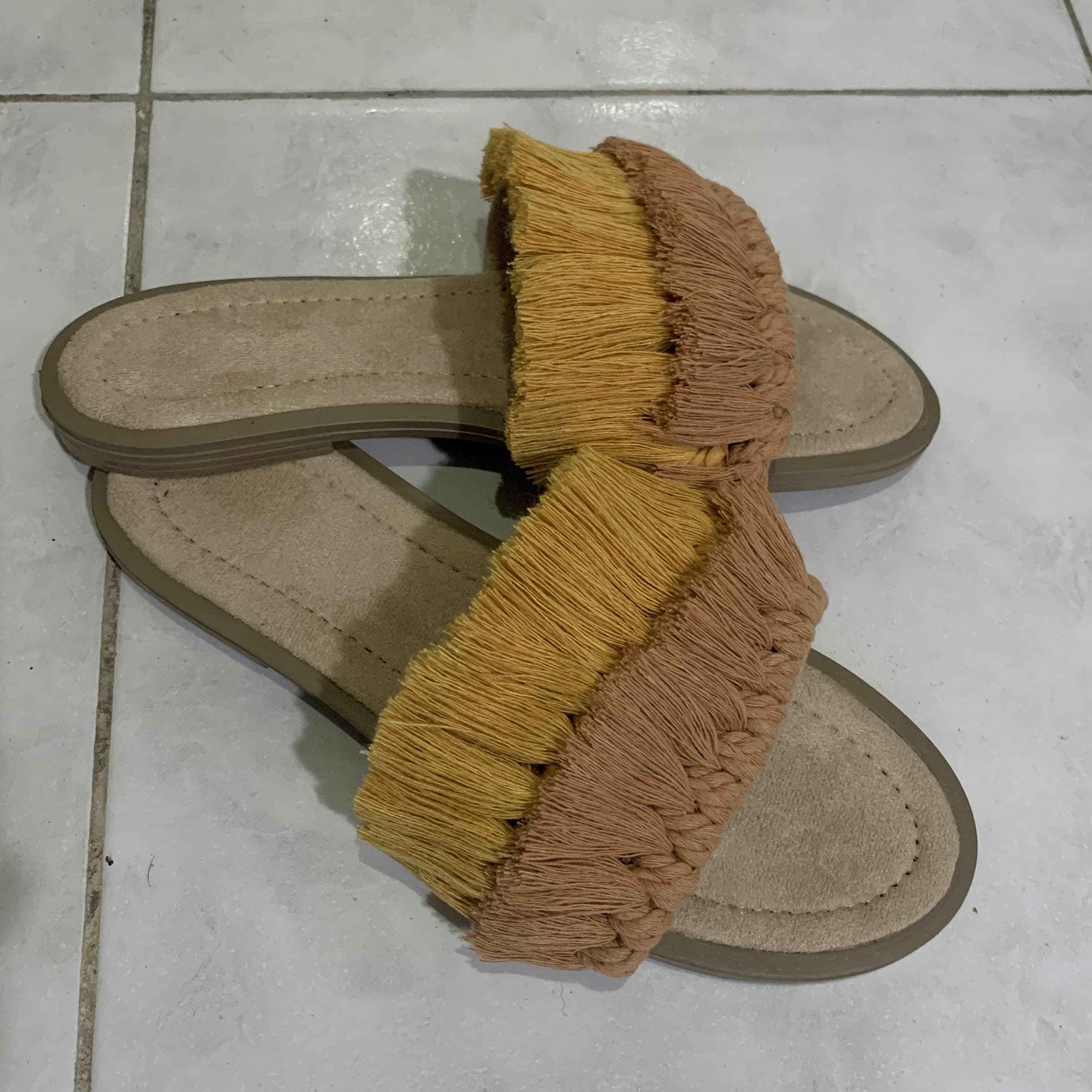 Macrame Boho Chic Slippers for Women