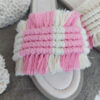 Macrame Boho Chic Slippers for Women Model Summer