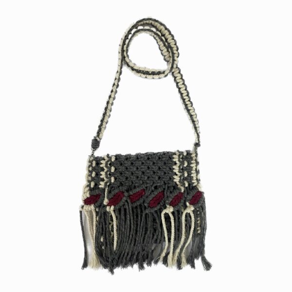 Persian Macrame Sling Bag for Women Handwoven