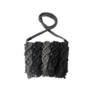 Persian Macrame Sling Bag for Women Handwoven Model Baft