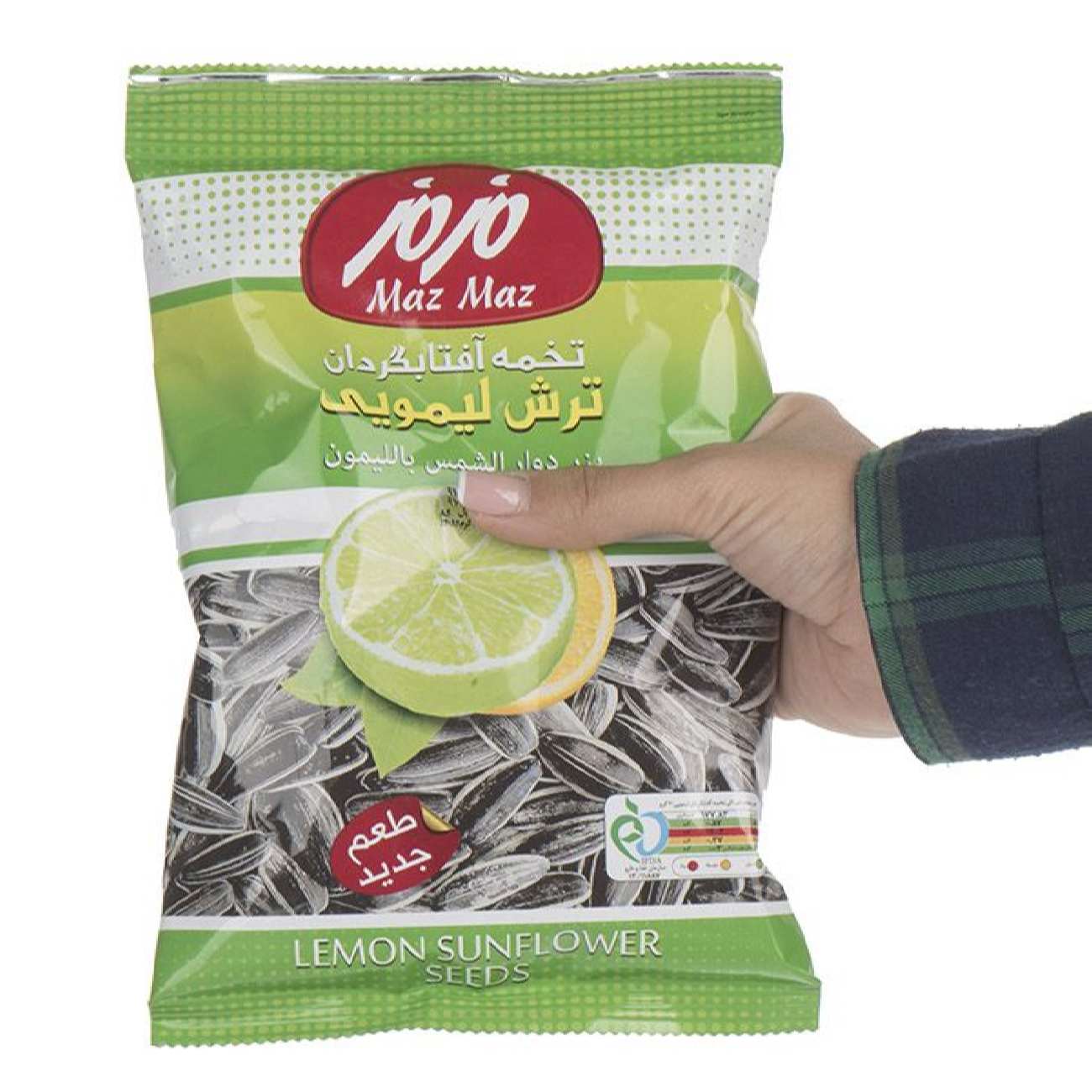 Maz Maz Lemon Sunflower Seeds Snack – 525g (5x105g)