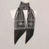 Persian Neck Scarf for Women with Striped Design Model Flower