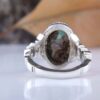 Persian Neyshabur Turquoise Silver Ring for Men