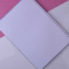 Persian Notepad with Eslimi Design, Blue Edition, Artistic Notepad