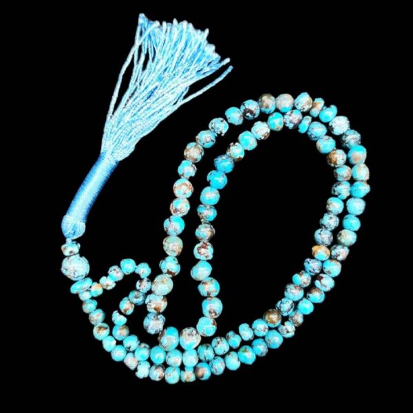 Persian Neyshabur Turquoise Rosary: 101 Beads Tasbih
