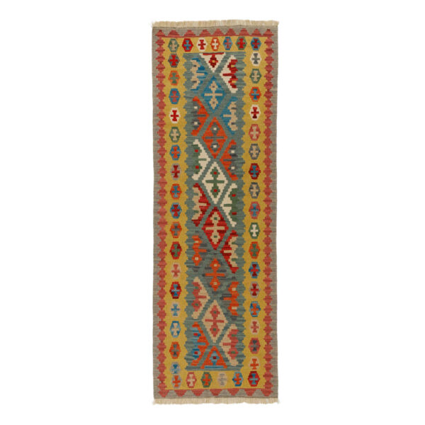 Persian Rug Table Runner Handwoven in Qashqai Style