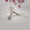 Dur-e Najaf Silver Ring For Women Engagement Bliss
