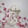 Dur-e Najaf Silver Ring For Women Engagement Bliss