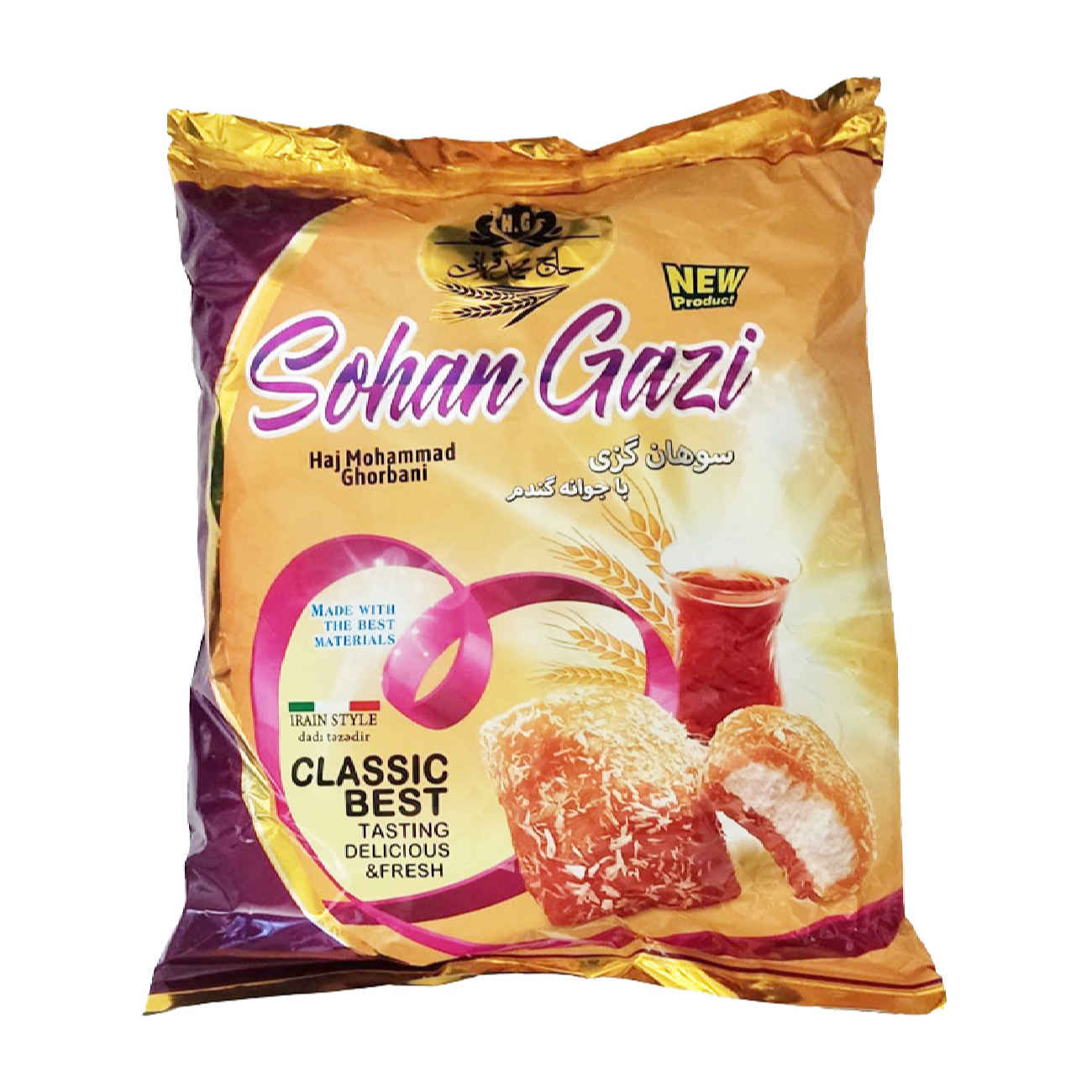 Sohan Gazi – Haj Mohammad Ghorbani Qom Sweets – 1000 gr (2x)