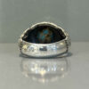 Persian Neyshabur Turquoise Silver Ring for Men Negin