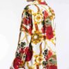 Persian Style Women's Tunic Top with Floral Design