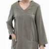 Persian Style Women's Tunic Top with Pockets Model Shinza