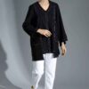 Persian Style Women's Tunic Top with Pockets Model Shinza