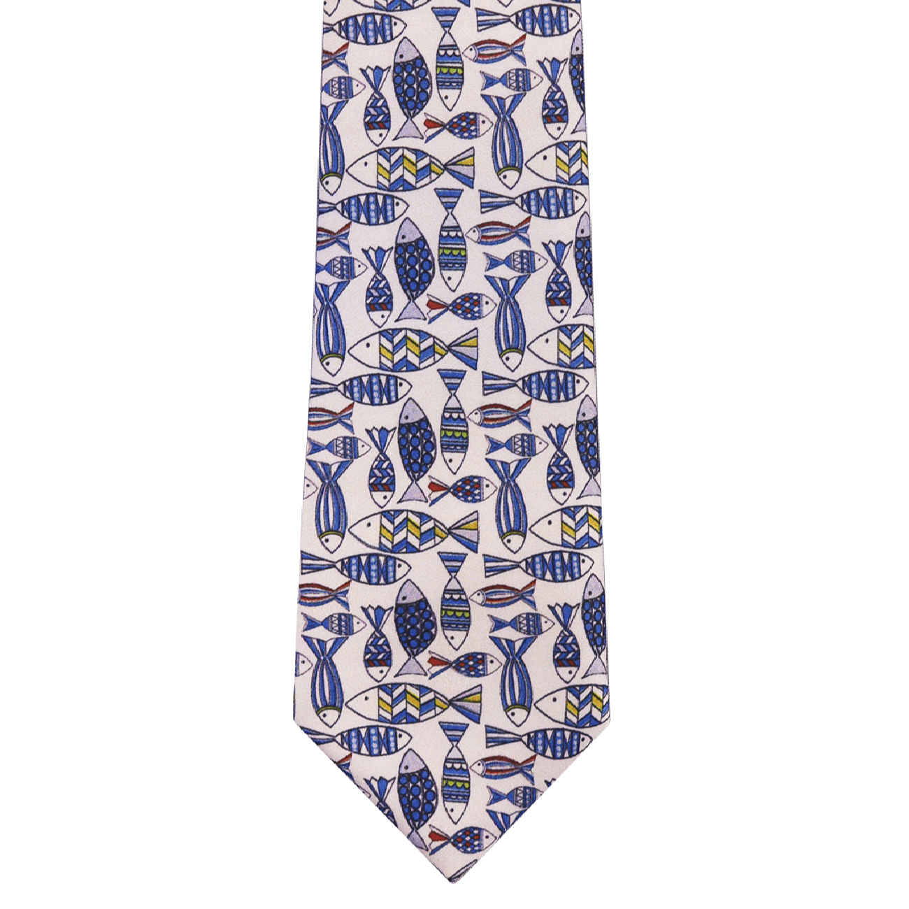 Men’s Necktie – Persian Fish Design