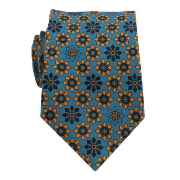 Men's Necktie - Persian Floral Design