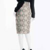Persian Tight Fit Skirt with Seamless Design for Women